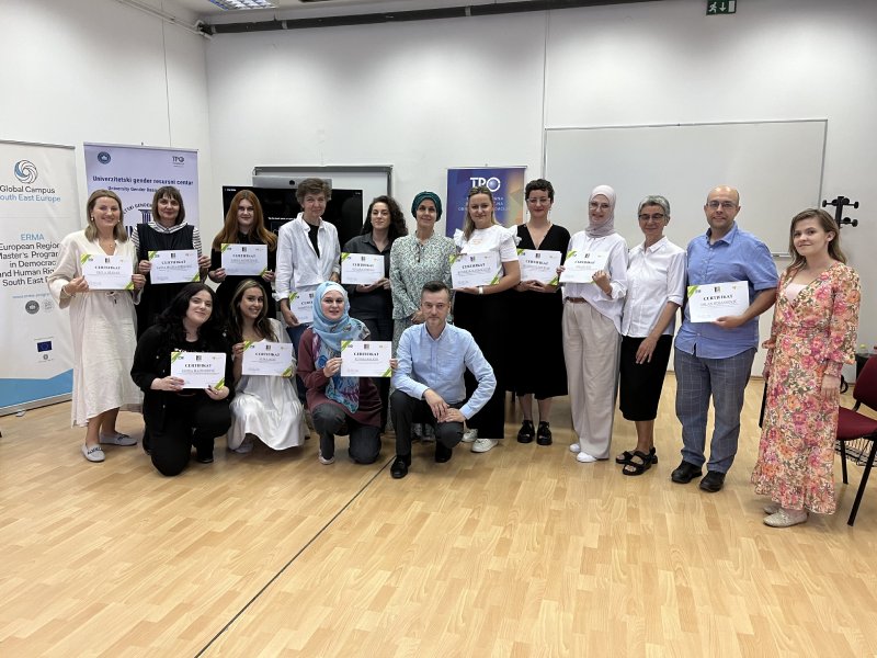 Awarding of Certificates to FER School Participants